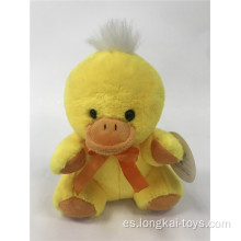 Felpa Pascua pequeño pollito amarillo